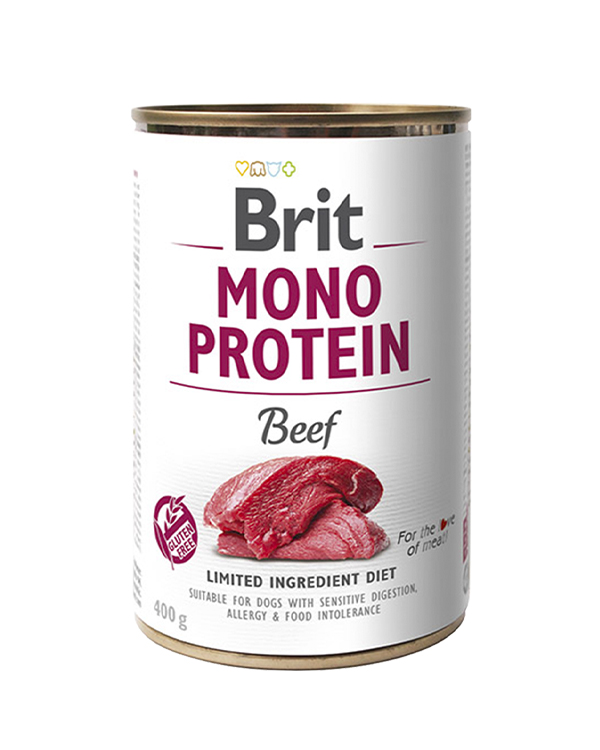 Brit Mono Protein Dog з яловичиною 400 g Brit Mono Protein Dog з яловичиною 400 g