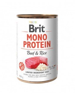Brit Mono Protein Dog з яловичиною та рисом, 400 g