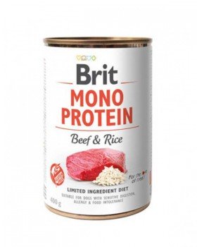 Brit Mono Protein Dog з яловичиною та рисом, 400 g Brit Mono Protein Dog з яловичиною та рисом, 400 g