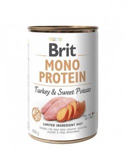 Brit Mono Protein Dog з індичкою і бататом 400 g