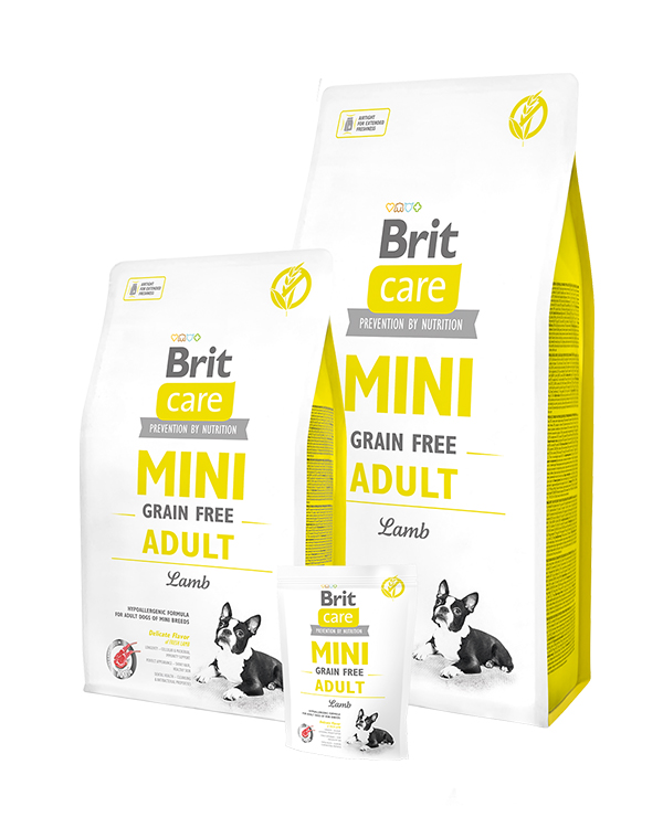 Brit Care GF Mini Adult Lamb (д/собак малих порід) ягня Brit Care GF Mini Adult Lamb (д/собак малих порід) ягня