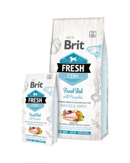 Brit Fresh Fish/Pumpkin Adult Large риба,гарбуз д/дорослих собак великих порід