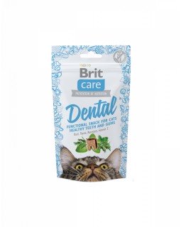 Brit Care Cat Snack Dental Для підтримки здоров'я зубів у кішок з індичкою Brit Care Cat Snack Dental Для підтримки здоров'я зубів у кішок з індичкою