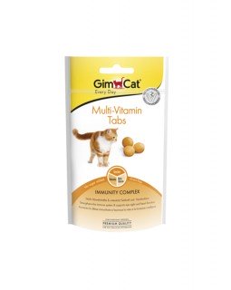 GimCat Таблетки Every Day Multivitamin вітамінізовані ласощі для кішок GimCat Таблетки Every Day Multivitamin вітамінізовані ласощі для кішок