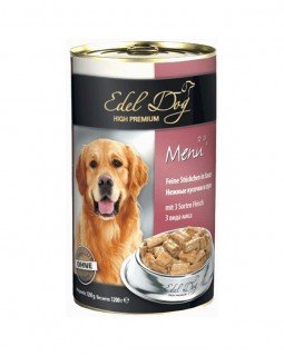 Edel Dog Для взрослых собак три вида мяса в соусе Edel Dog Для взрослых собак три вида мяса в соусе