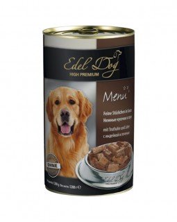 Edel Dog Для взрослых собак с индейкой и печенью в соусе Edel Dog Для взрослых собак с индейкой и печенью в соусе