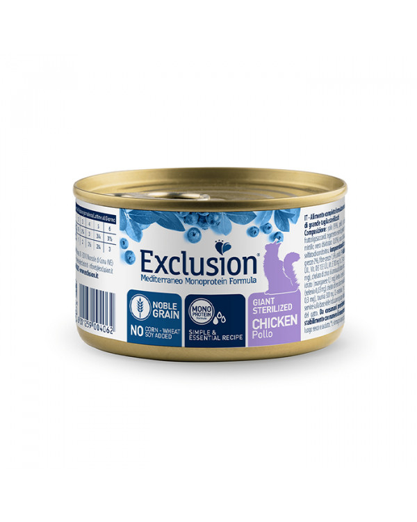 Exclusion Cat Giant Sterilized Chicken