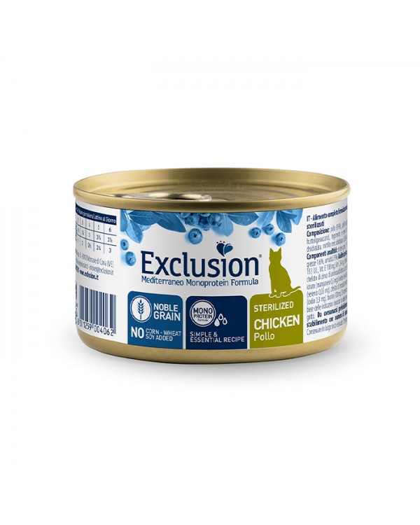 Exclusion Cat Sterilized Chicken Exclusion Cat Sterilized Chicken