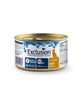 Exclusion Cat Sterilized Beef Консерва для стерилізованих котів з яловичиною