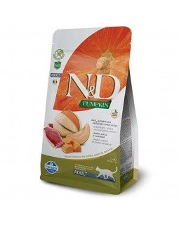 Farmina Cat N&D Gгain Free Pumpkin Duck & Cantaloupe Adult Беззерновий сухий корм з качкою та гарбузом для дорослих котів