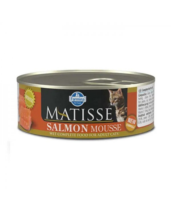 Farmina Matisse Cat Mousse Salmon консерва для котів з лососем, паштет Farmina Matisse Cat Mousse Salmon консерва для котів з лососем, паштет