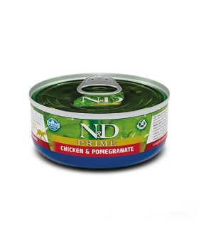 Farmina N&D Grain Free Prime Chicken Adult консерви для кішок з куркою та гранатом