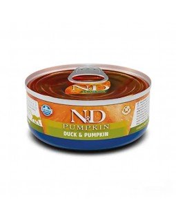 Farmina N&D Grain Free Pumpkin Duck Adult консерви для кішок з гарбузом та качкою