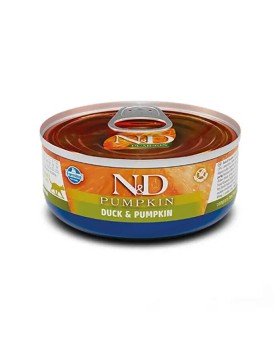Farmina N&D Grain Free Pumpkin Duck Adult консерви для кішок з гарбузом та качкою
