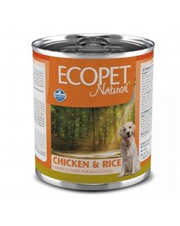 Farmina Ecopet Natural Dog Chicken&Rice Консерва з куркою та рисом для дорослих собак усіх порід