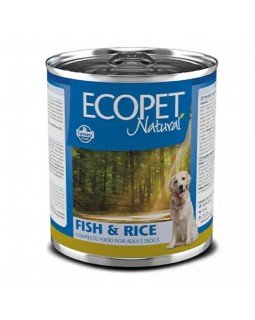 Farmina Ecopet Natural Dog Fish&Rice Консерва з рибою та рисом для дорослих собак усіх порід