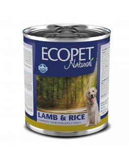 Farmina Ecopet Natural Dog Lamb&Rice Консерва з ягням та рисом для дорослих собак усіх порід
