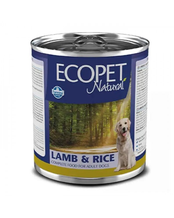 Farmina Ecopet Natural Dog Lamb&Rice Консерва з ягням та рисом для дорослих собак усіх порід