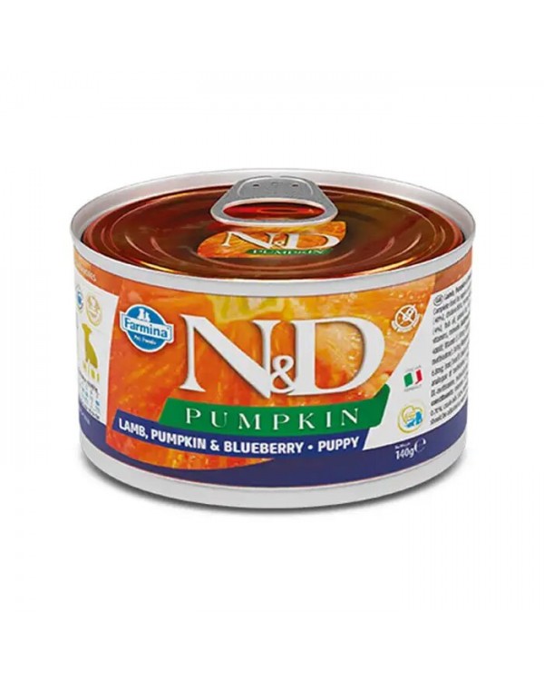 Farmina N&D Grain Free Pumpkin Lamb Puppy Mini Беззерновий консервований корм з ягням для цуценят дрібних порід