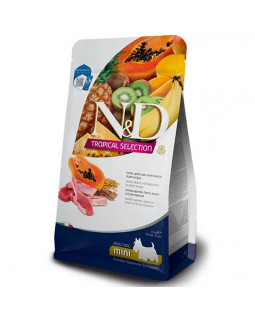 Farmina N&D Tropical Selection Lamb Adult Mini сухий корм для собак маленьких порід з ягням та тропічними фруктами
