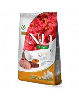Farmina N&D Quinoa Skin&Coat Adult Medium&Maxi Сухий корм при харчовій алергії з перепелом та кіноа для середніх та великих порід Farmina N&D Quinoa Skin&Coat Adult Medium&Maxi Сухий корм при харчовій алергії з перепелом та кіноа для середніх та великих порід