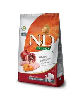 Farmina N&D Pumpkin Adult Medium&Maxi Chicken&Pomegranate беззерновий корм для собак середніх та великих порід з куркою