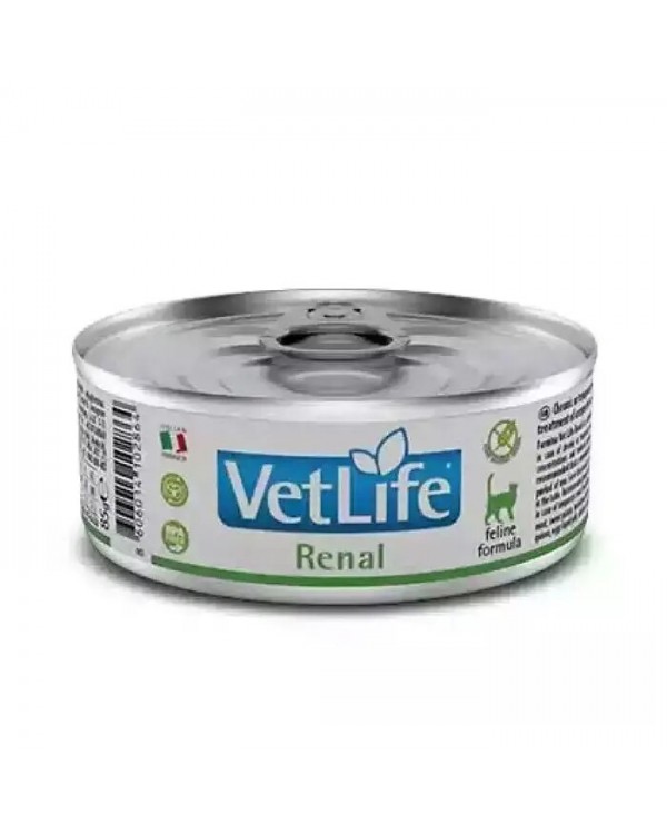Farmina Cat Vet Life Renal Лікувальний вологий корм для підтримки функції нирок у кішок
