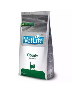 Farma Cat Vet Life Obesity Cухий лікувальний корм для зниження зайвої ваги у котів