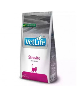 Farmina Cat Vet Life Struvite Cухий лікувальний корм для кішок для розчинення струвітних уролітів