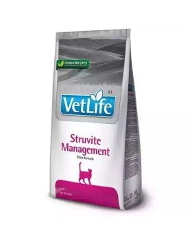 Farma Cat Vet Life Management Struvite Cухий лікувальний корм для лікування та профілактики рецидивів струвітних уролітів у кішок