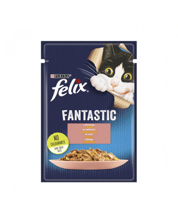 Felix Fantastic с лососем в желе