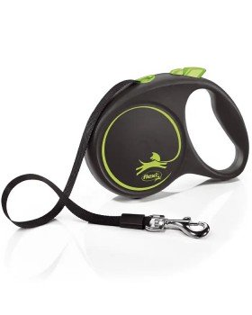 Flexi Black Design М рулетка-поводок до 25 кг/5 метра(лента) Flexi Black Design М рулетка-поводок до 25 кг/5 метра(лента)