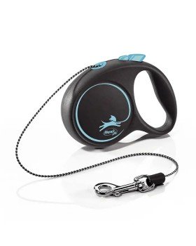 Flexi Black Design ХS рулетка-поводок до 8 кг/3 метра(трос)-foto2