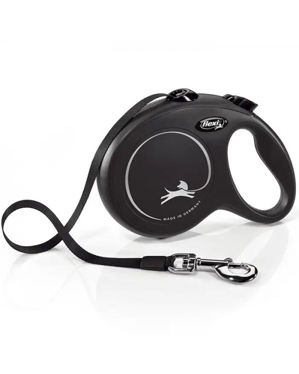Flexi New Classic L рулетка-поводок до 50 кг/5 метра (лента) Flexi New Classic L рулетка-поводок до 50 кг/5 метра (лента)