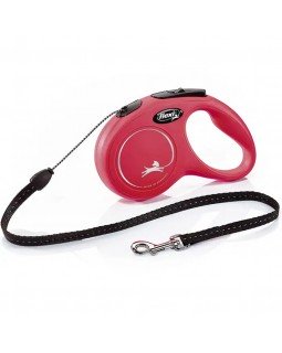 Flexi New Classic S рулетка-поводок до 12 кг/5 метра(трос)-foto4