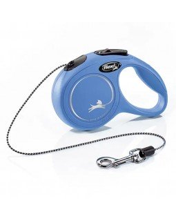 Flexi New Classic Cat XS рулетка-поводок 3 метра(трос) для котов и маленьких собак-foto2