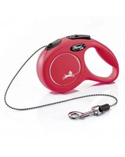 Flexi New Classic Cat XS рулетка-поводок 3 метра(трос) для котов и маленьких собак-foto3