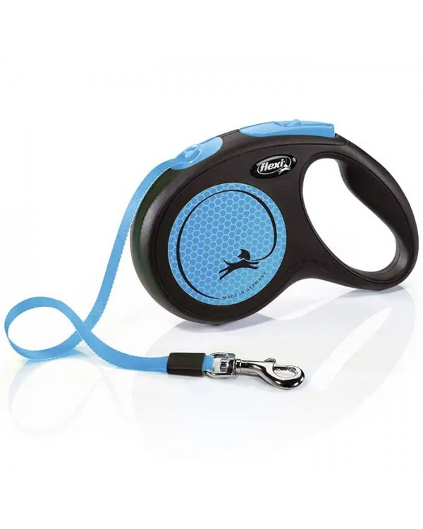 Flexi Neon М рулетка-поводок до 25 кг/5 метра (лента)