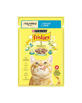 Friskies с лососем в соусе