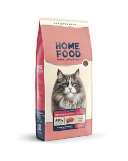Home Food для дорослих котів, виведення шерсті із шлунку