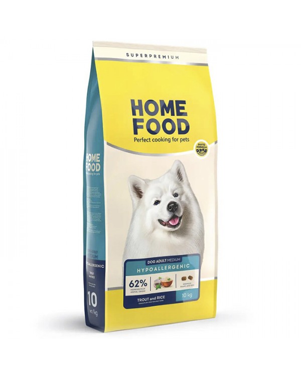 Home Food для собак середніх порід з фореллю та рисом 