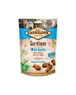 Carnilove Dog Semi Moist для собак з сардиною і диким часником