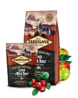 Carnilove Adult Lamb & Wild Boar для дорослих собак всіх порід з ягням і диким кабаном Carnilove Adult Lamb & Wild Boar для дорослих собак всіх порід з ягням і диким кабаном
