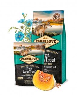 Carnilove Fresh Carp & Trout for Adult Dog для дорослих собак всіх порід з коропом і фореллю