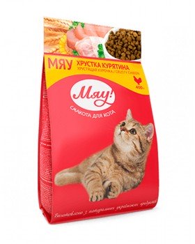 МЯУ для котів з куркою