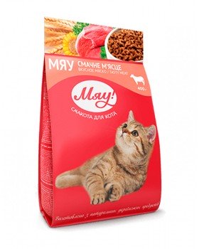 МЯУ для котів з м'ясом