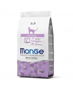 Monge Superpremium Cat Sterilised Chicken сухий корм з куркою для дорослих стерилізованих кішок
