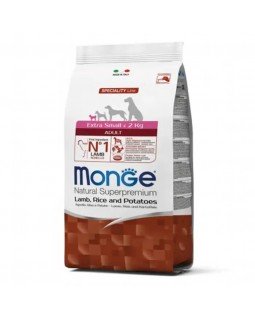 Monge Dog Extrasmall Adult сухий корм з м'ясом ягня для дорослих собак мініатюрних порід (вага до 2 кг) Monge Dog Extrasmall Adult сухий корм з м'ясом ягня для дорослих собак мініатюрних порід (вага до 2 кг)