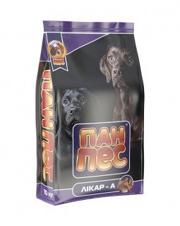 Пан Пес Лікар-А Для дорослих собак, 10 кг Пан Пес Лікар-А Для дорослих собак, 10 кг
