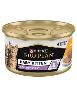 Pro plan Baby паштет с курицей для котят 85г.